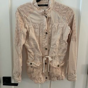 Max Jeans Soft Pink Utility Jacket